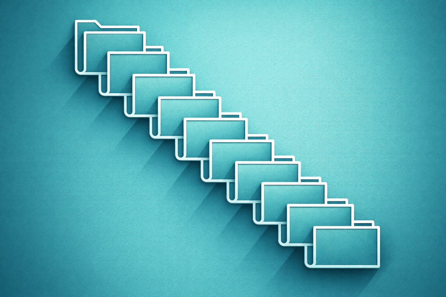 The infinite meta of digital folders